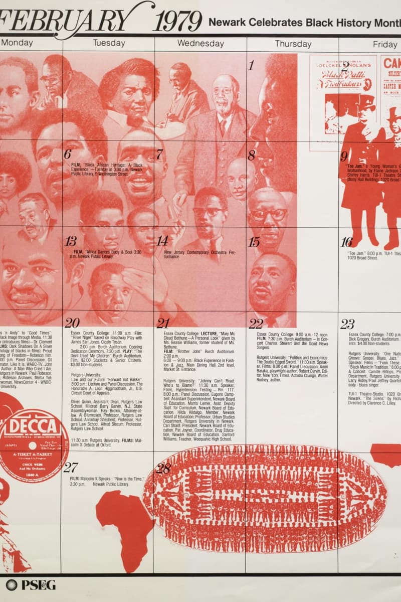 Gospel Choir, Paul Jeffrey Quartet, Bardou Ali, Amiri Baraka, Ella Fitzgerald - at Multiple venues including TUI-1 Theatre Studio, Newark Public Library, Burch Auditorium, Essex County College, Rutgers University, Symphony Hall Building - Newark, NJ