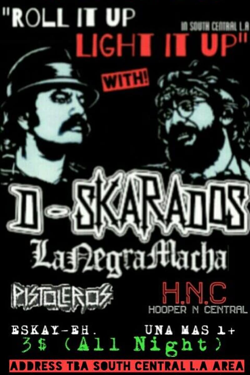 D-Skarados, Una Mas 1+, H.N.C (Hooper N Central), Pistoleros, Eskay-Eh - South Central Los Angeles, CA - Mar 13, 2015
