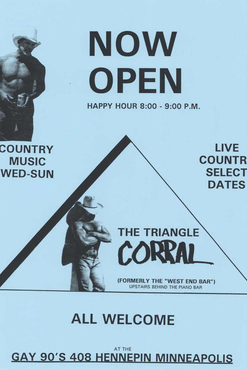 at The Triangle Corral (formerly the 'West End Bar') at Gay 90's - Minneapolis, MN