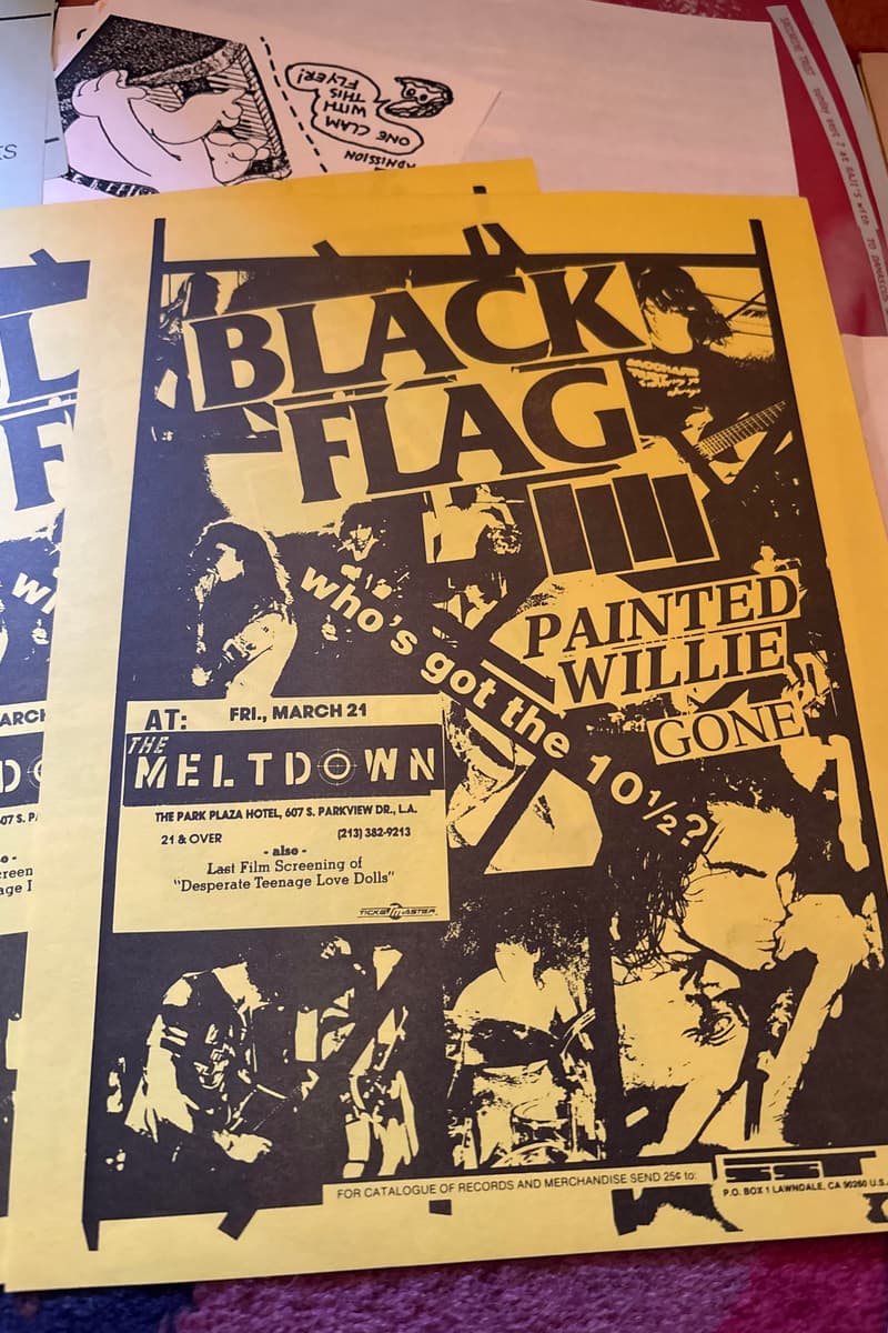 Painted Willie, Black Flag, Gone - at The Meltdown (at The Park Plaza Hotel) - Los Angeles, CA - Mar 21, 1986