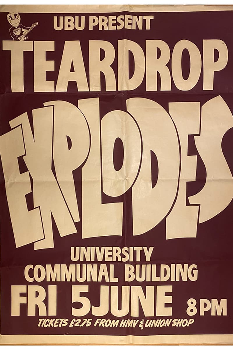Teardrop Explodes - at University Communal Building - Bradford - Jun 5, 1981