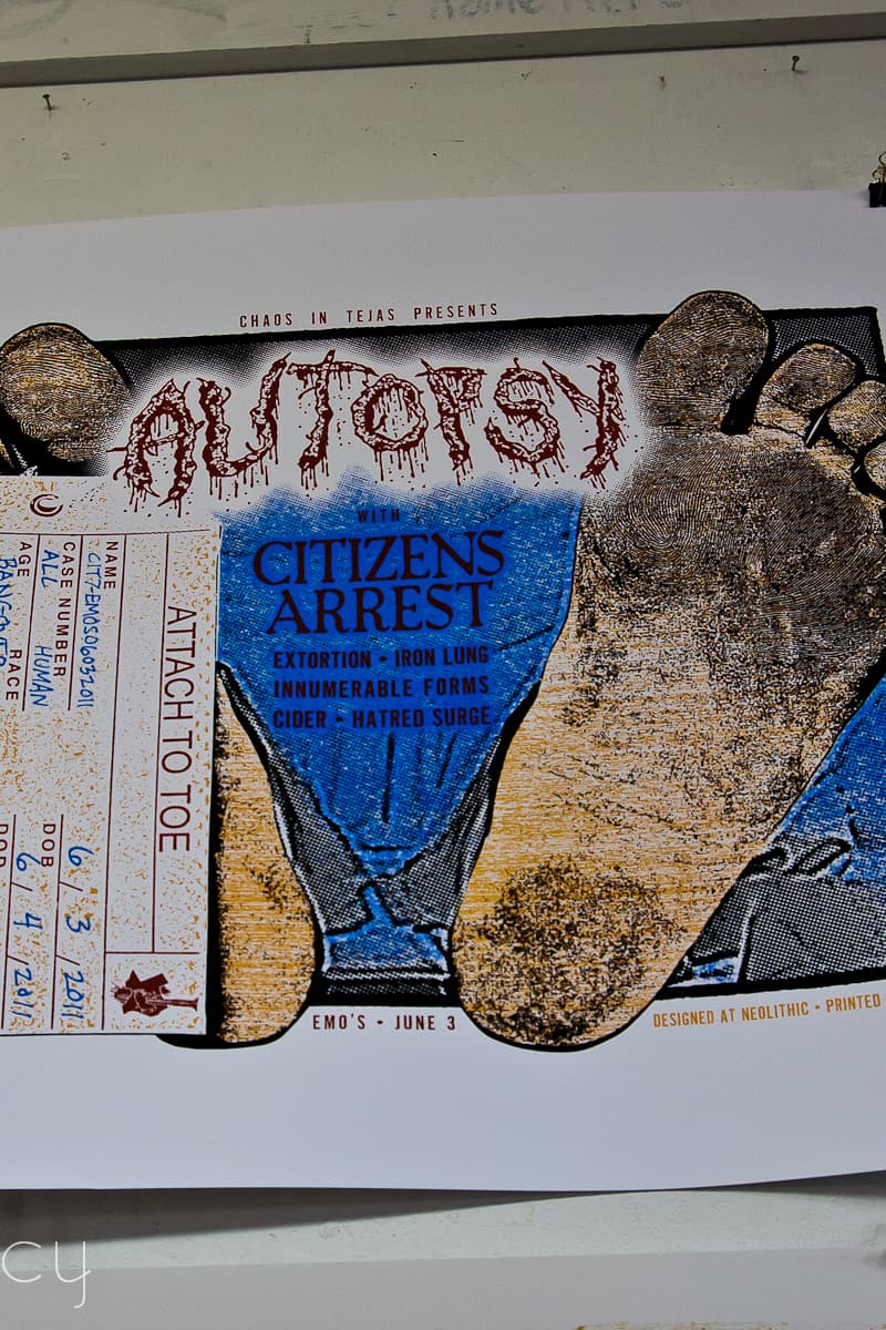 Autopsy, Citizens Arrest, Cider, Hatred Surge, Iron Lung - at Emo's - Austin, TX - Jun 3, 2011