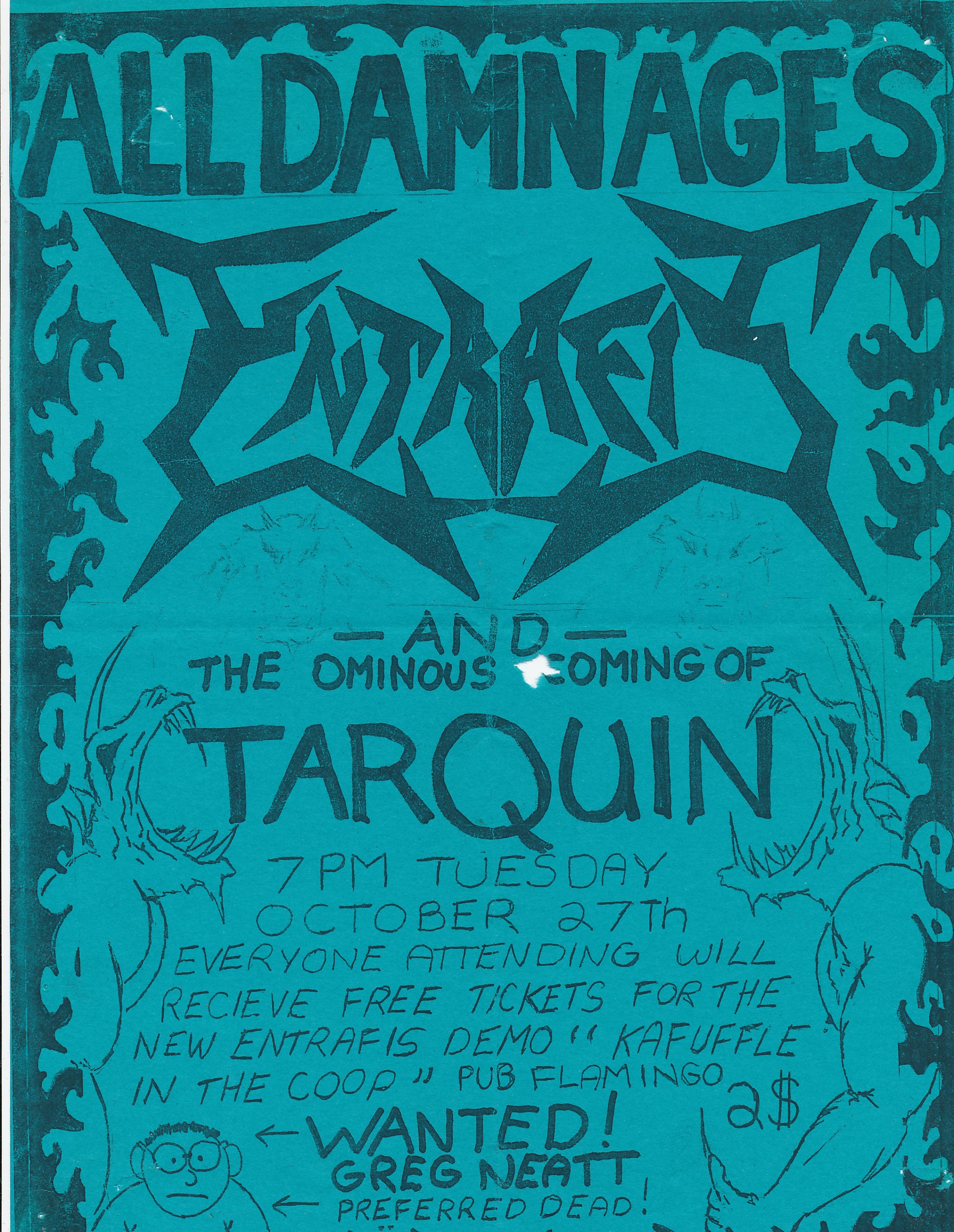 Tarquin, Entrafis - at Pub Flamingo