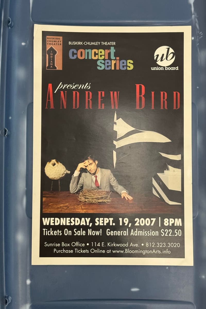 Andrew Bird - at Buskirk-Chumley Theater - Bloomington, IN - Sep 19, 2007