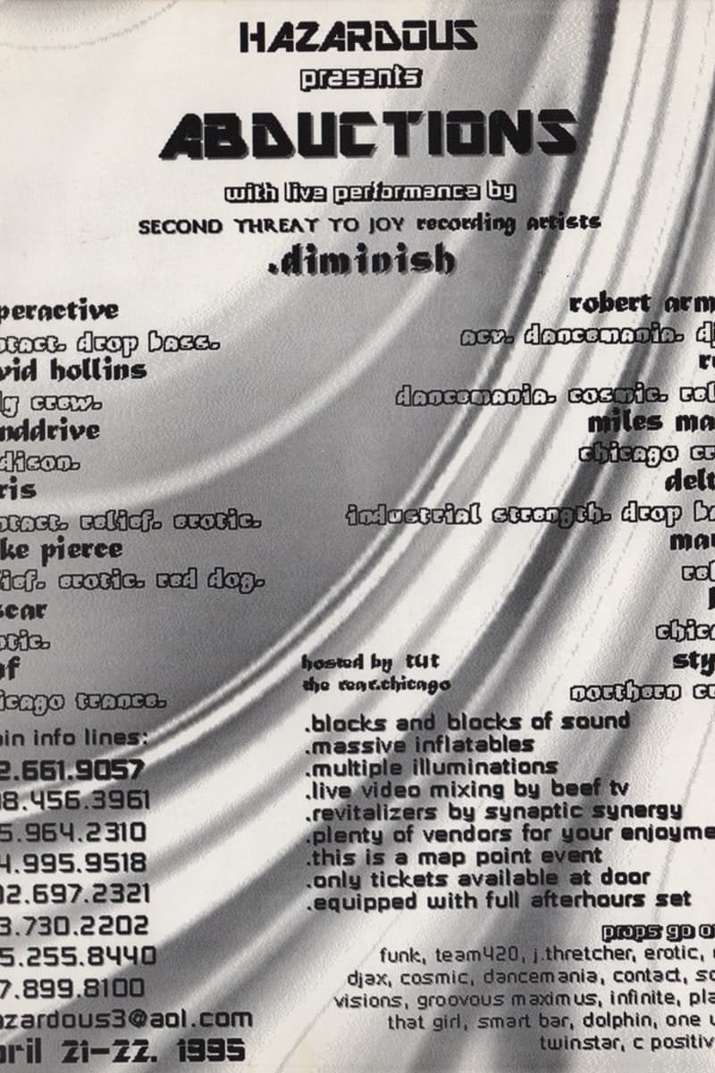 .diminish, Delta 9, david hollins, Mike Pierce, Stymie - at the rave.chicago - Chicago, IL - Apr 21, 1995