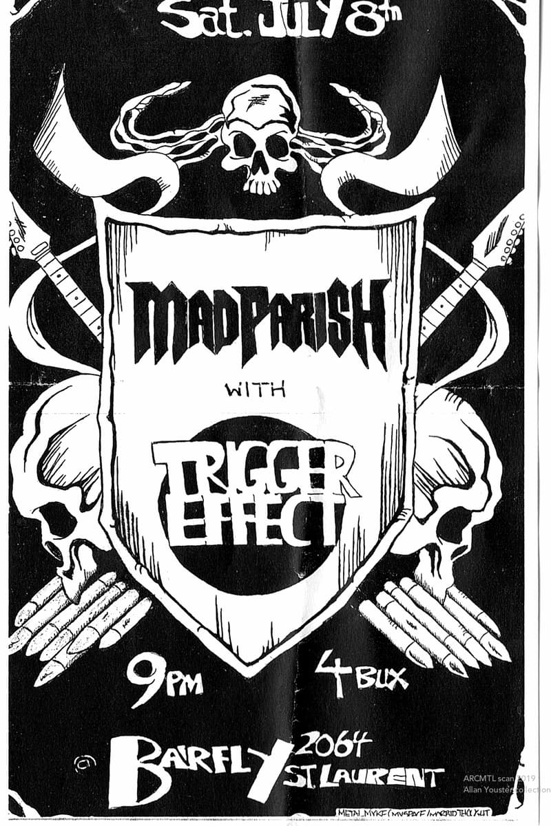 Trigger Effect, Mad Parish - at Barfly - Montreal