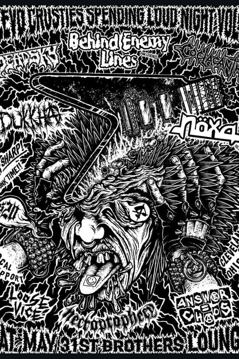 Nöxa, Answer Chaos, Dukha, Loose Vice, Dead Sky - at Brothers Lounge - Cleveland, OH - May 31, 2025
