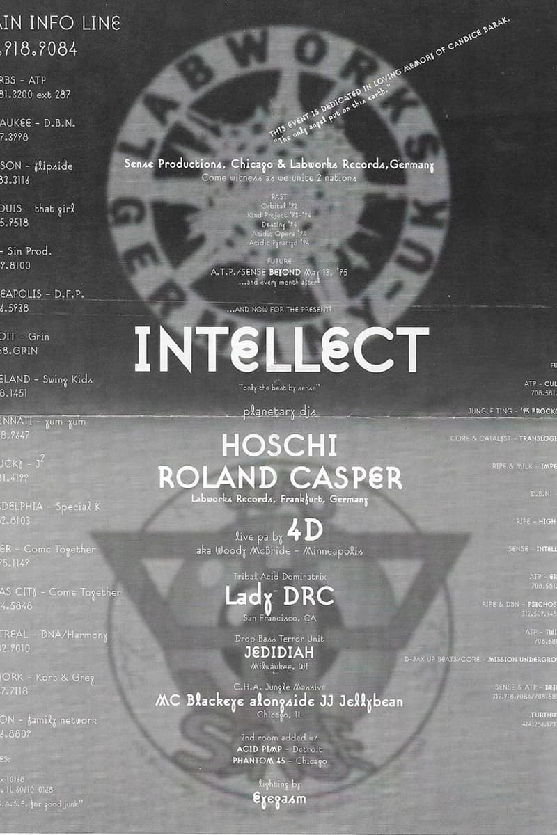 Hoschi, Phantom 45, MC Blackeye, 4D aka Woody McBride, Jedidiah - Chicago, IL - Mar 16, 1995