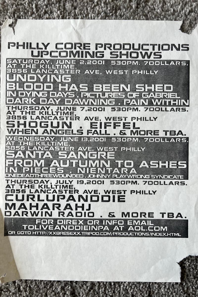 Dark Day Dawning, When Angels Fall, In Dying Days, Pictures of Gabriel, In Pieces - Philadelphia, PA - Jun 2, 2001