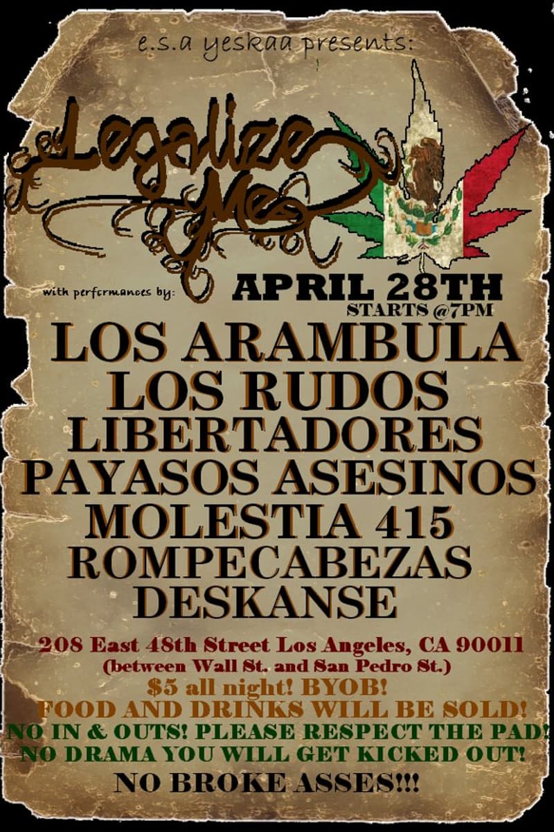 Rompecabezas, Los Arambula, Libertadores, Payasos Asesinos, Los Rudos - Los Angeles, CA