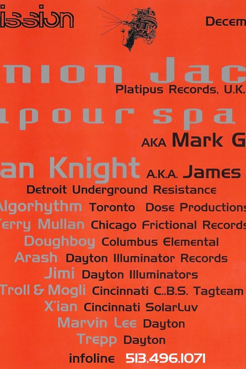 Terry Mullan, Jimi, Algorhythm, Union Jack, Troll & Mogli - at Trance Mission - Dec 30, 1995