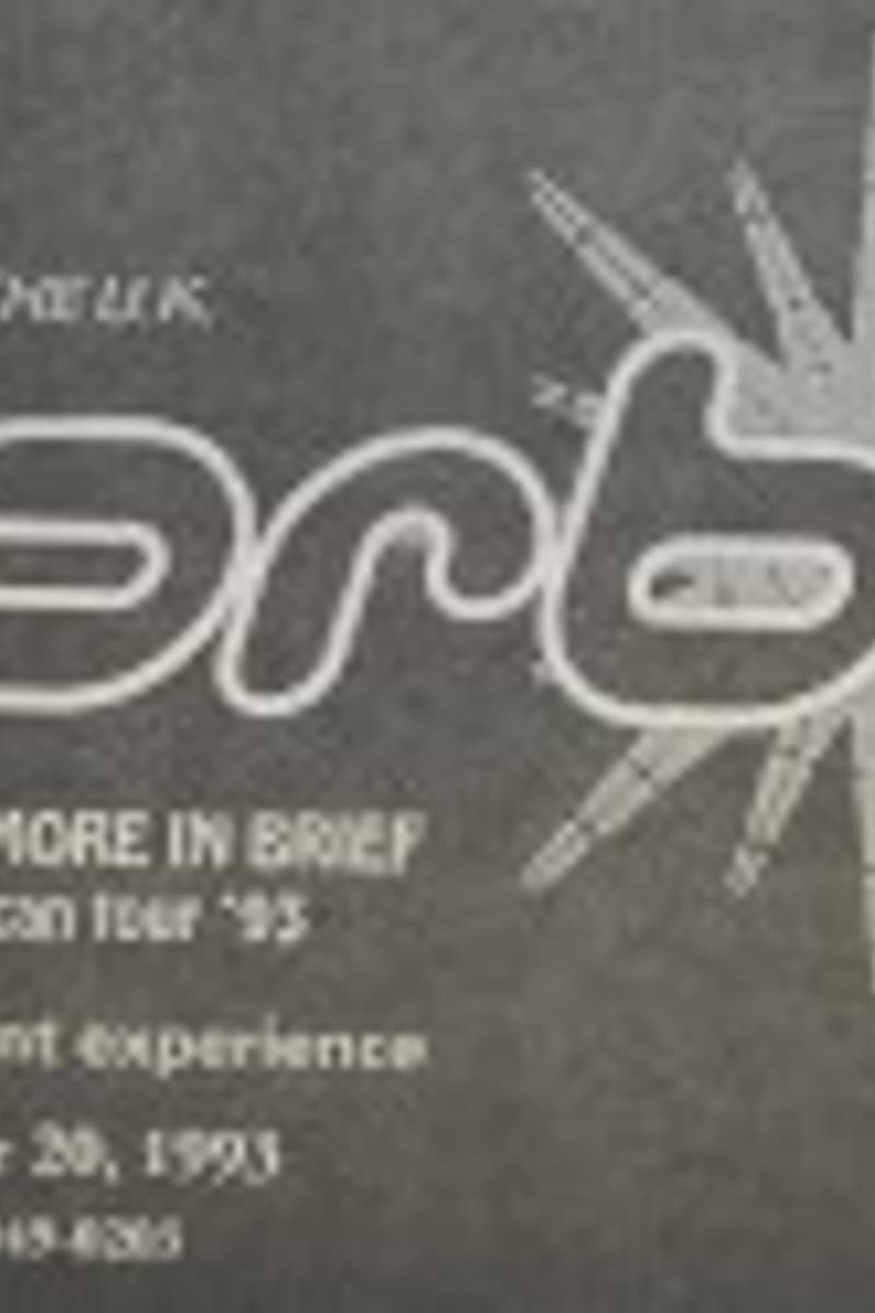 The Orb - at Metro - Oct 20, 1993