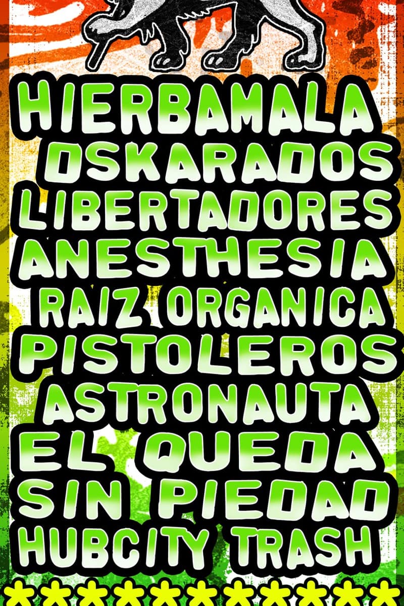 Oskarados, Libertadores, Sin Piedad, Hierbamala, El Queda - Los Angeles, CA - Jun 25, 2011