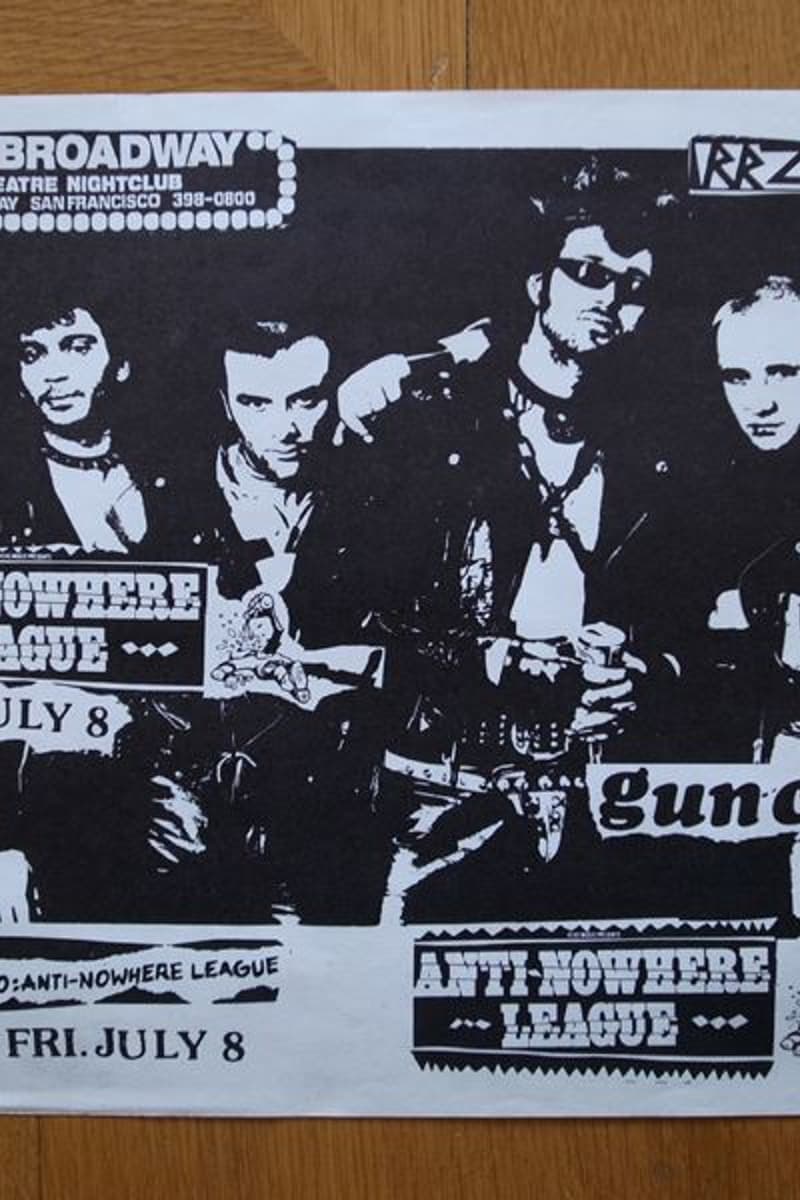 Bad Brains, Gun Club, Anti-Nowhere League - at On Broadway Theatre Nightclub - San Francisco, CA