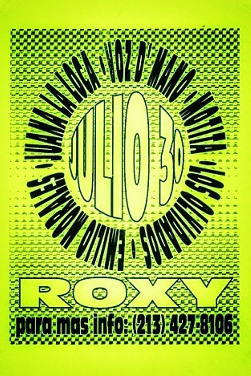 Emil Norkes, Juanla Loca, Los Chupalobos - at Roxy - Los Angeles, CA