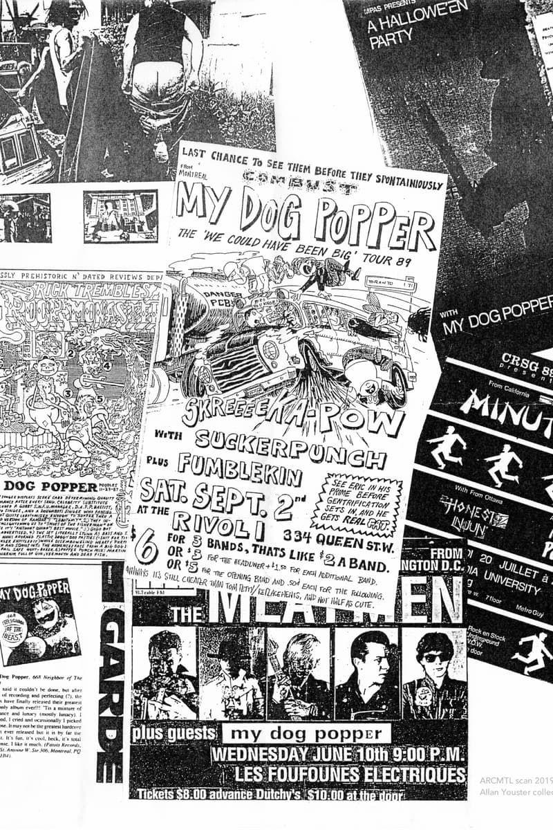 Skreeenapow, Suckerpunch, Minutemen, Honest Injun, The Meatmen - at Les Foufounes Electriques - Montreal / Toronto