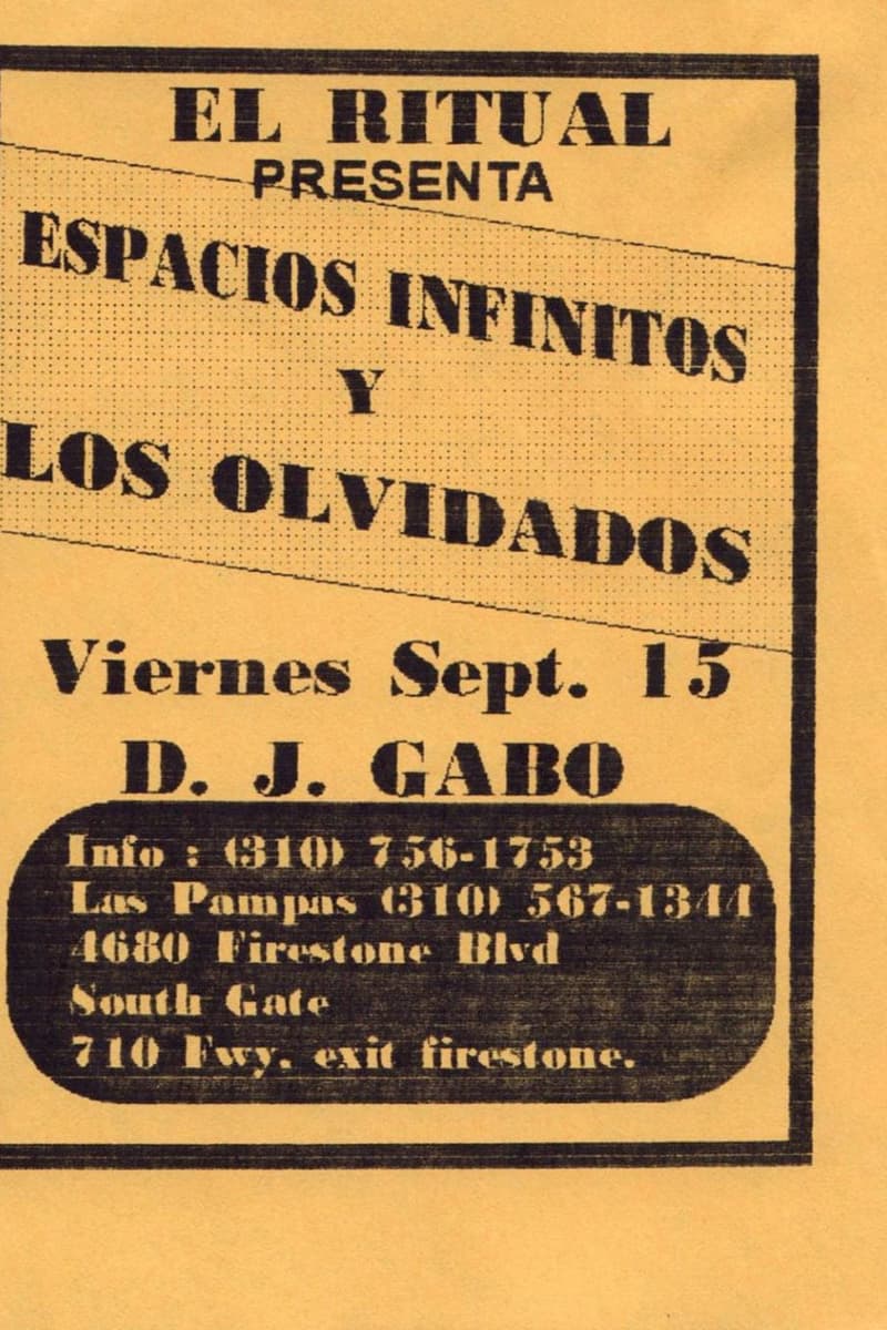 Espacios Infinitos, Los Olvidados, D.J. Gabo - at Las Pampas - South Gate, CA