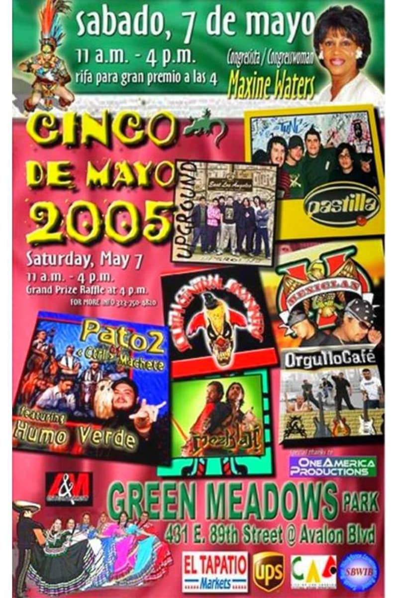 Mexiclan, Mezkali, OrgulloCafé, Pato2 e Cotil Machete featuring Humo Verde, UNDERGROUND - at Green Meadows Park - Los Angeles, CA - May 7, 2005