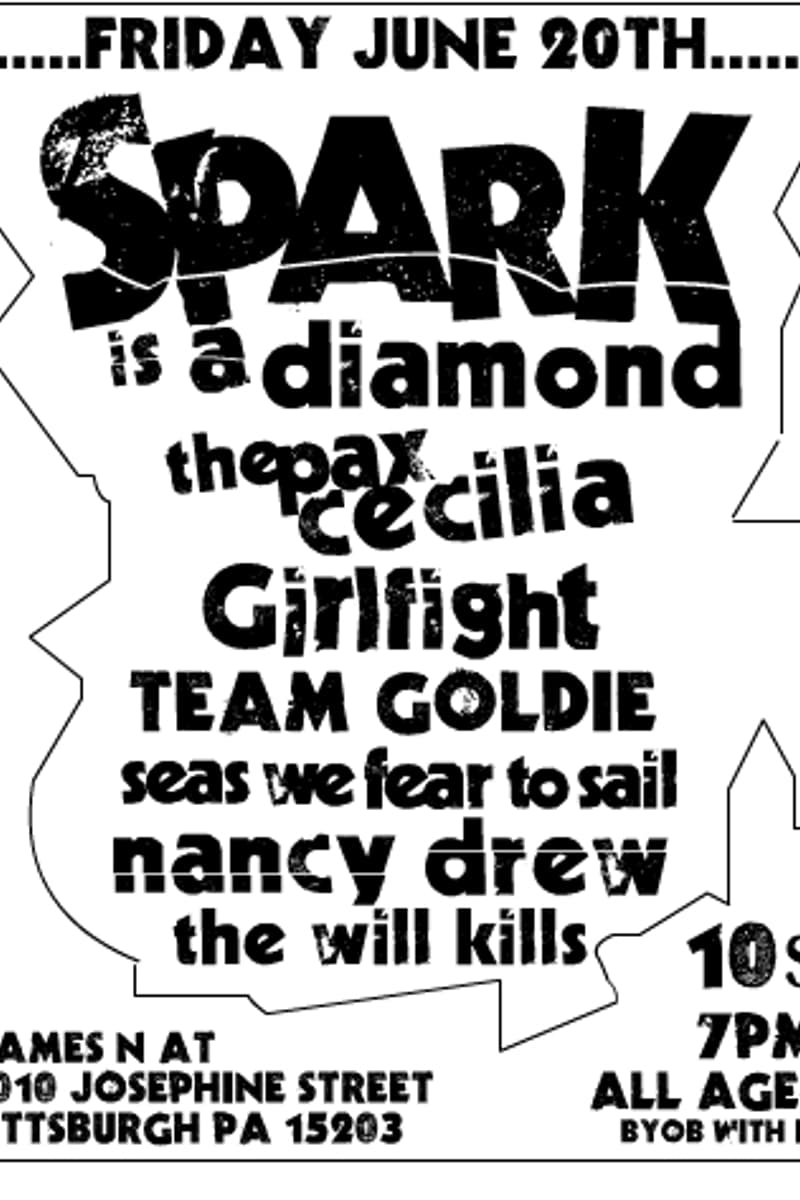 Girlfight, Seas We Fear to Sail, Spark is a Diamond, The Pax Cecilia, Nancy Drew - at Games N At - Pittsburgh, PA - Jun 20, 2008