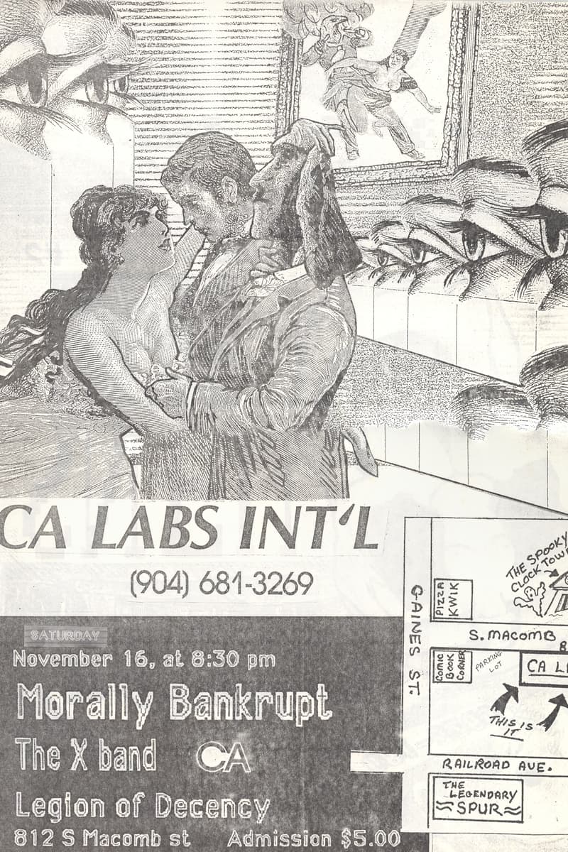 The X Band, Morally Bankrupt, Legion of Decency, CA - at CA Labs Int'l - Tallahassee, FL