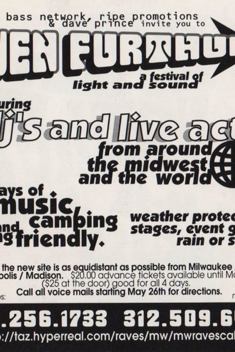 at Even Furthur - A Festival of Light and Sound - Equidistant from Milwaukee / Chicago / Minneapolis / Madison, WI/IL/MN