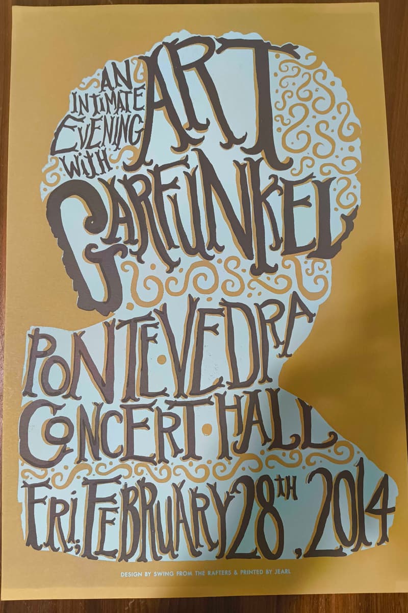 Art Garfunkel - at Pontevedra Concert Hall - Pontevedra - Feb 28, 2014