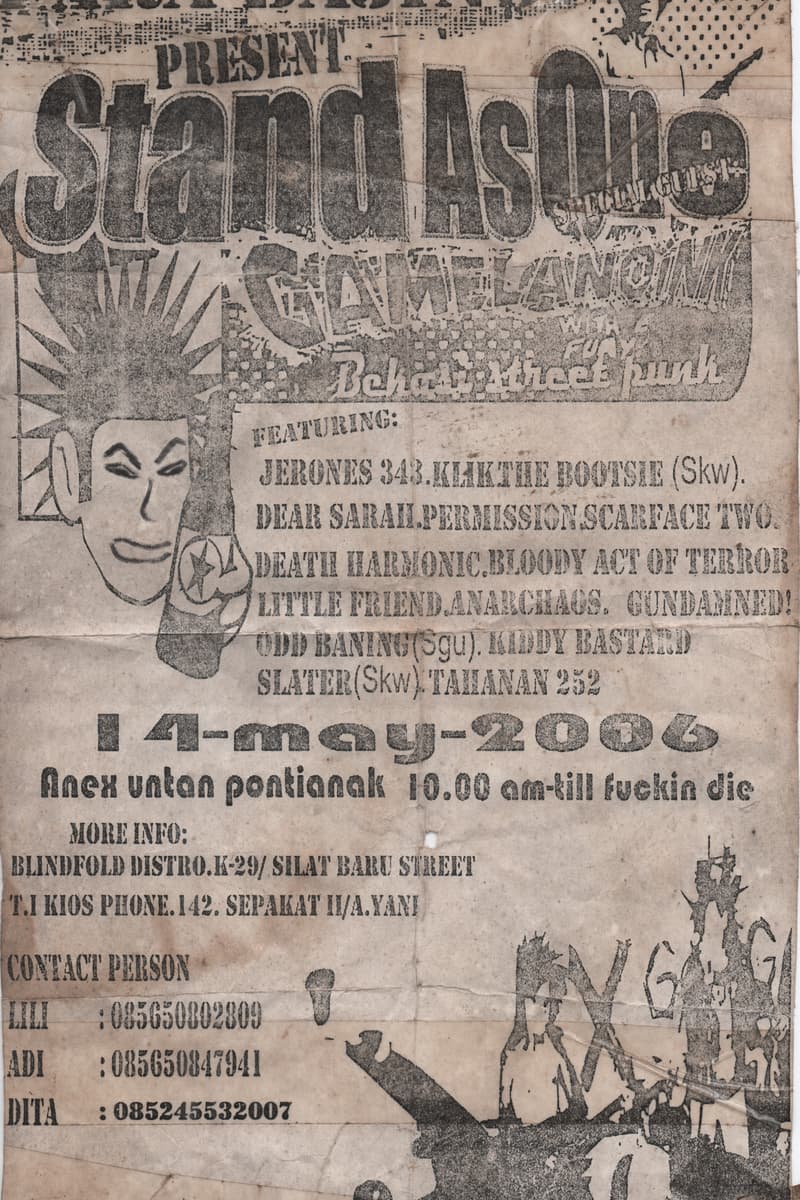 Jerones 343, Scarface Two, Anachaos, Dear Sarah, Tahanan 252 - Pontianak - May 14, 2006