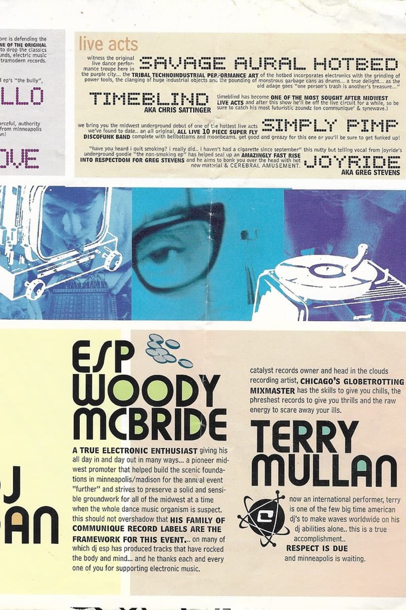 Terry Mullan, Groove, ESP, Savage Aural Hotbed, Chris Sattinger - Minneapolis/Madison, MN