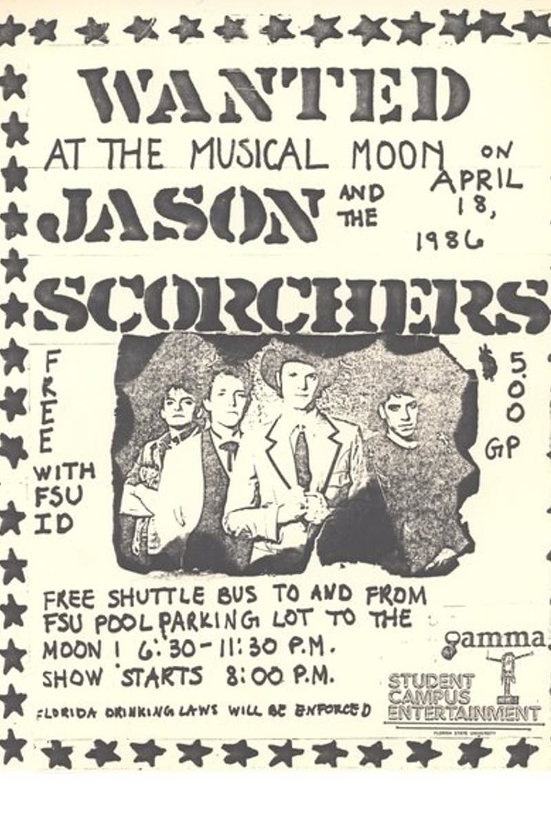 Jason and the Scorchers - at The Musical Moon - Tallahassee, FL - Apr 18, 1986