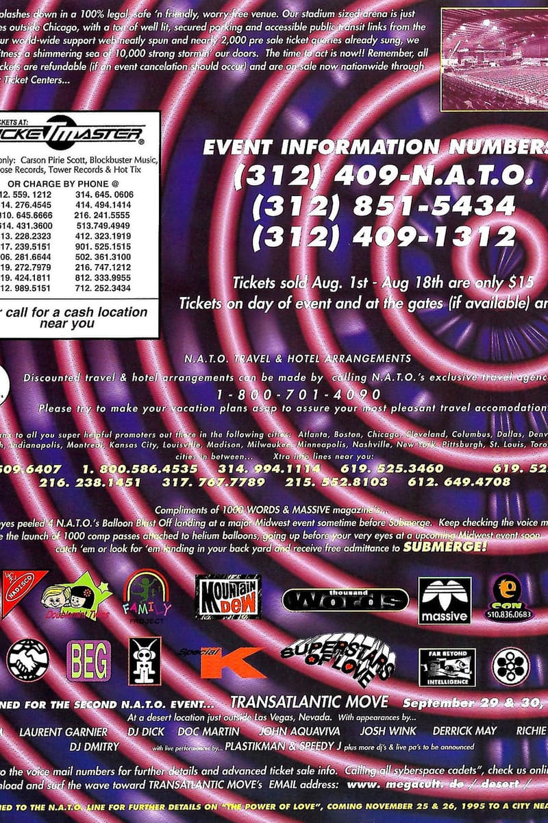 Laurent Garnier, Derrick May, Josh Wink, Doc Martin, Richie Hawtin - Chicago, IL
