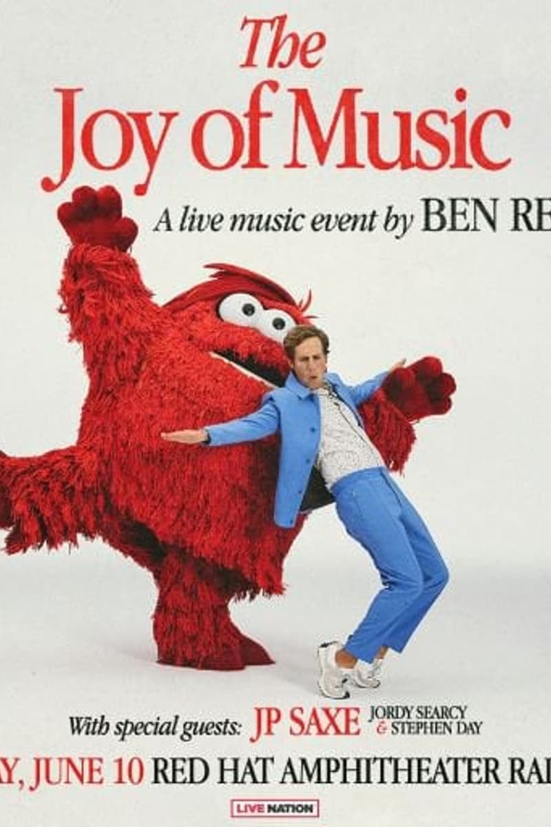 JP Saxe, Stephen Day, Jordy Searcy, Ben Rector - at Red Hat Amphitheater - Raleigh, NC - Jun 10, 2022