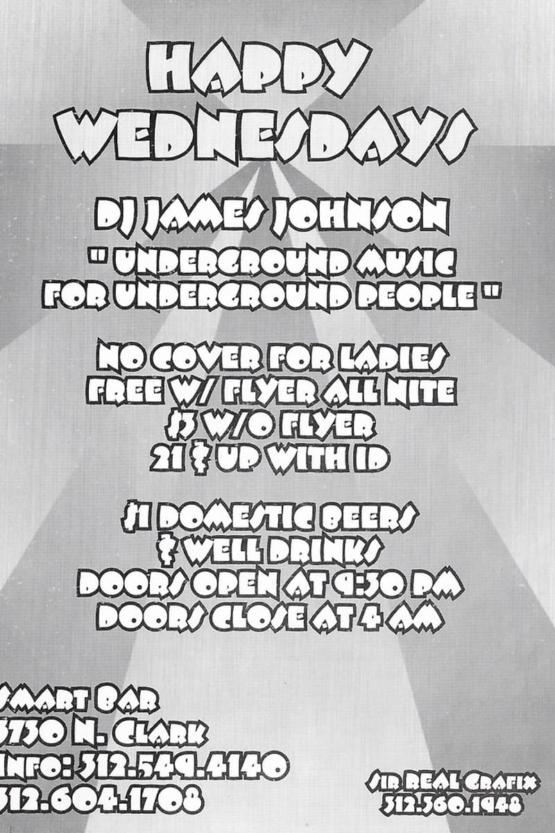 DJ James Johnson - at Smart Bar - Chicago, IL