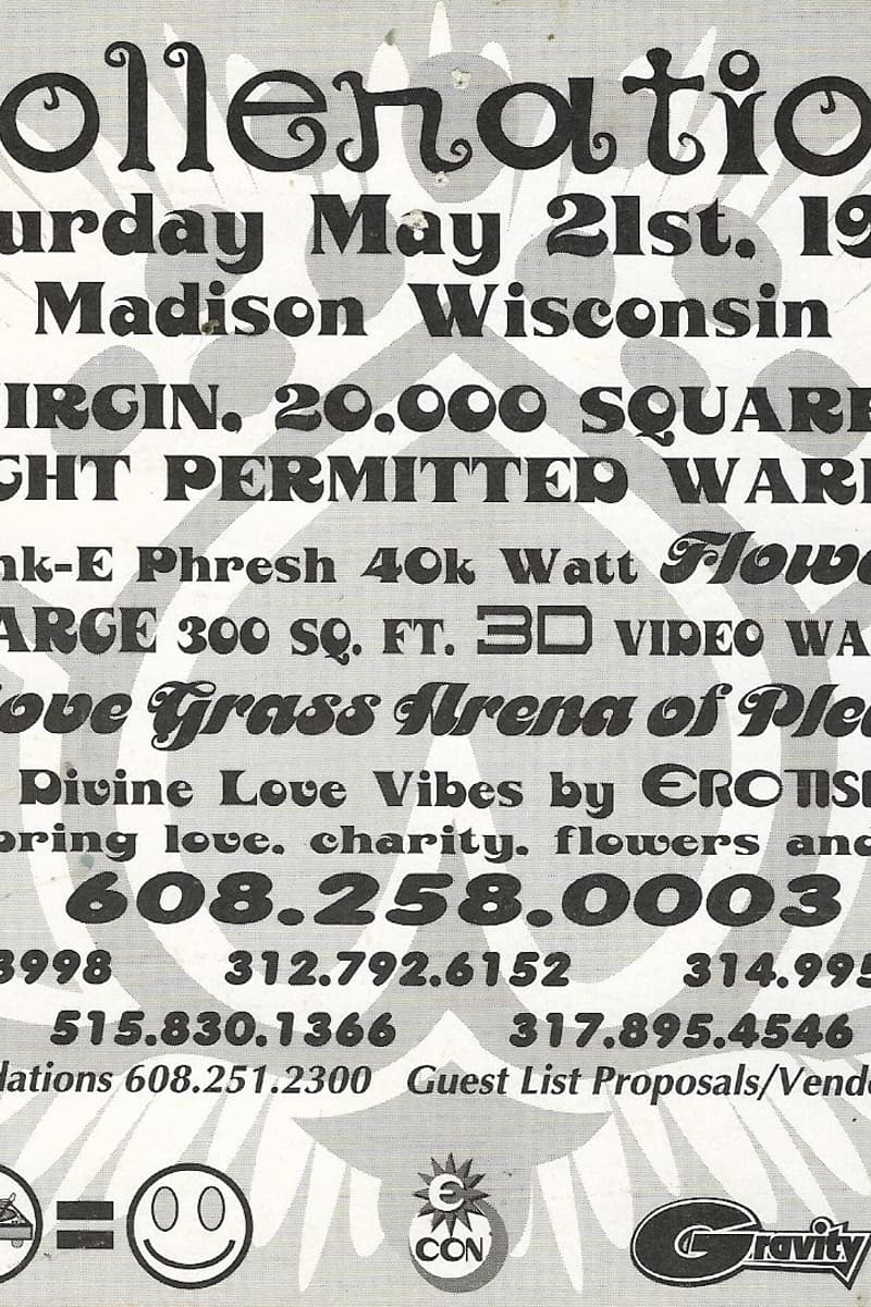 Mark Zero, Erotishock, Stm Miko - at 100% Virgin 20,000 Square Foot All Night Permitted Warehouse - Madison, WI - May 21, 1994