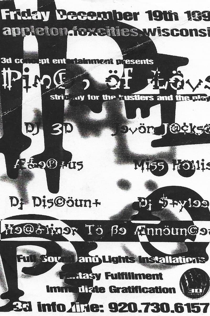 Miss Hollie, DJ 3D, DJ Styles, Adolphus, DJ Discount - Appleton, WI - Dec 19, 1997