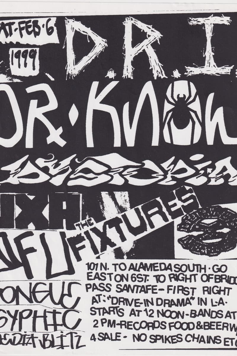 The Fixtures, UxA, Dr. Know, Tongue, D.R.I. - at Drive-In Drama - Los Angeles, CA - Feb 6, 1999