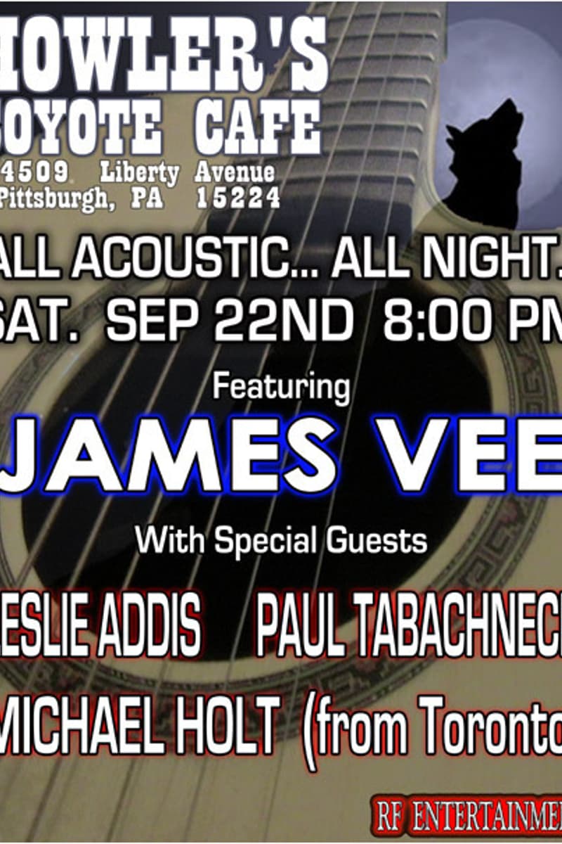 James Vee, Leslie Addis, Paul Tabachneck, Michael Holt - at Howler's Coyote Cafe - Pittsburgh, PA - Sep 22, 2007