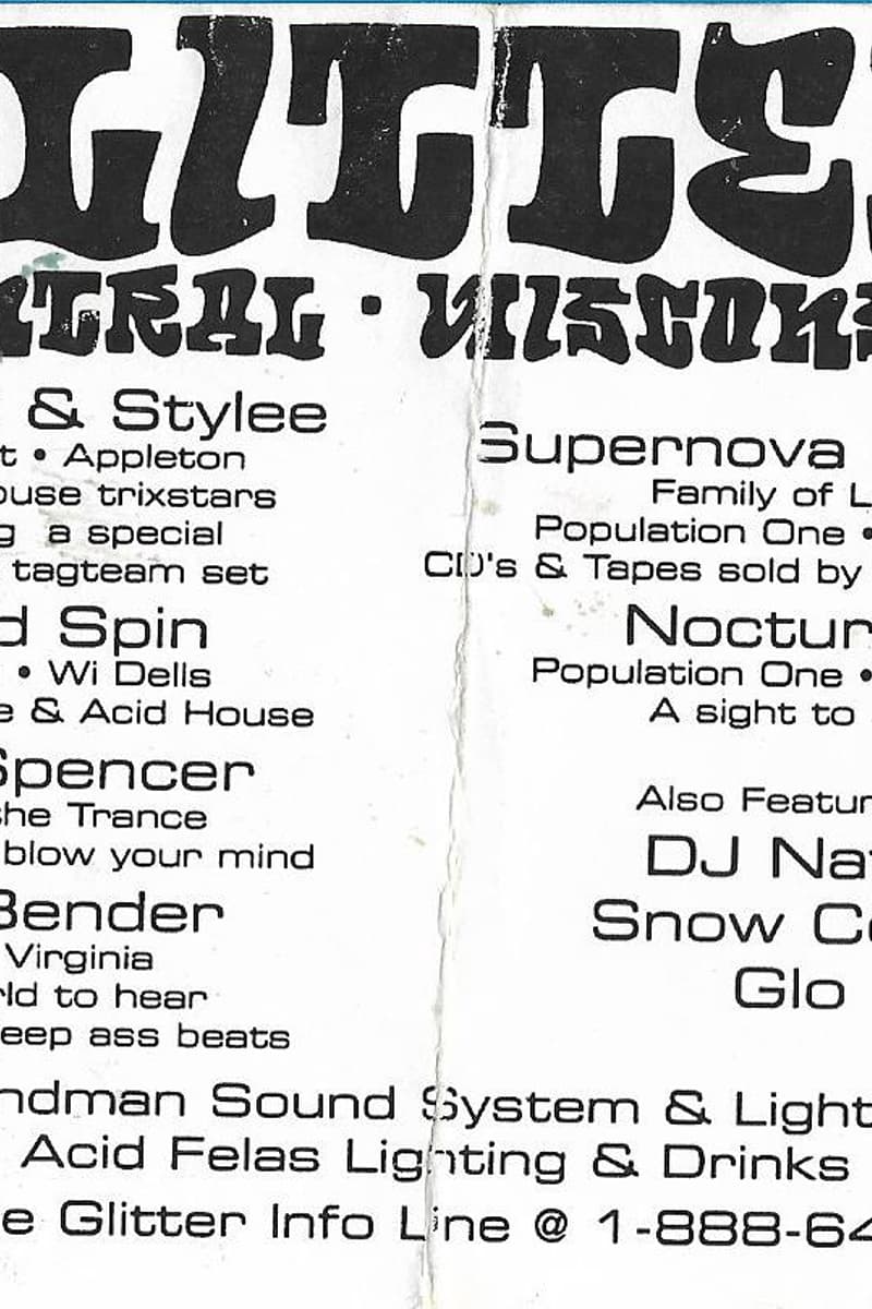 Snow Cone, DJ Kid Spin, DJ Nate, Glo, Nocturnal - at Glitter