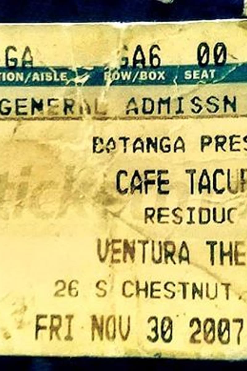 Cafe Tacuba, Residuo - at Ventura Theatre - Ventura, CA - Nov 30, 2007