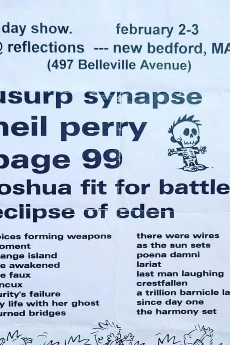 the faux, as the sun sets, orange island, page 99, voices forming weapons - New Bedford, MA