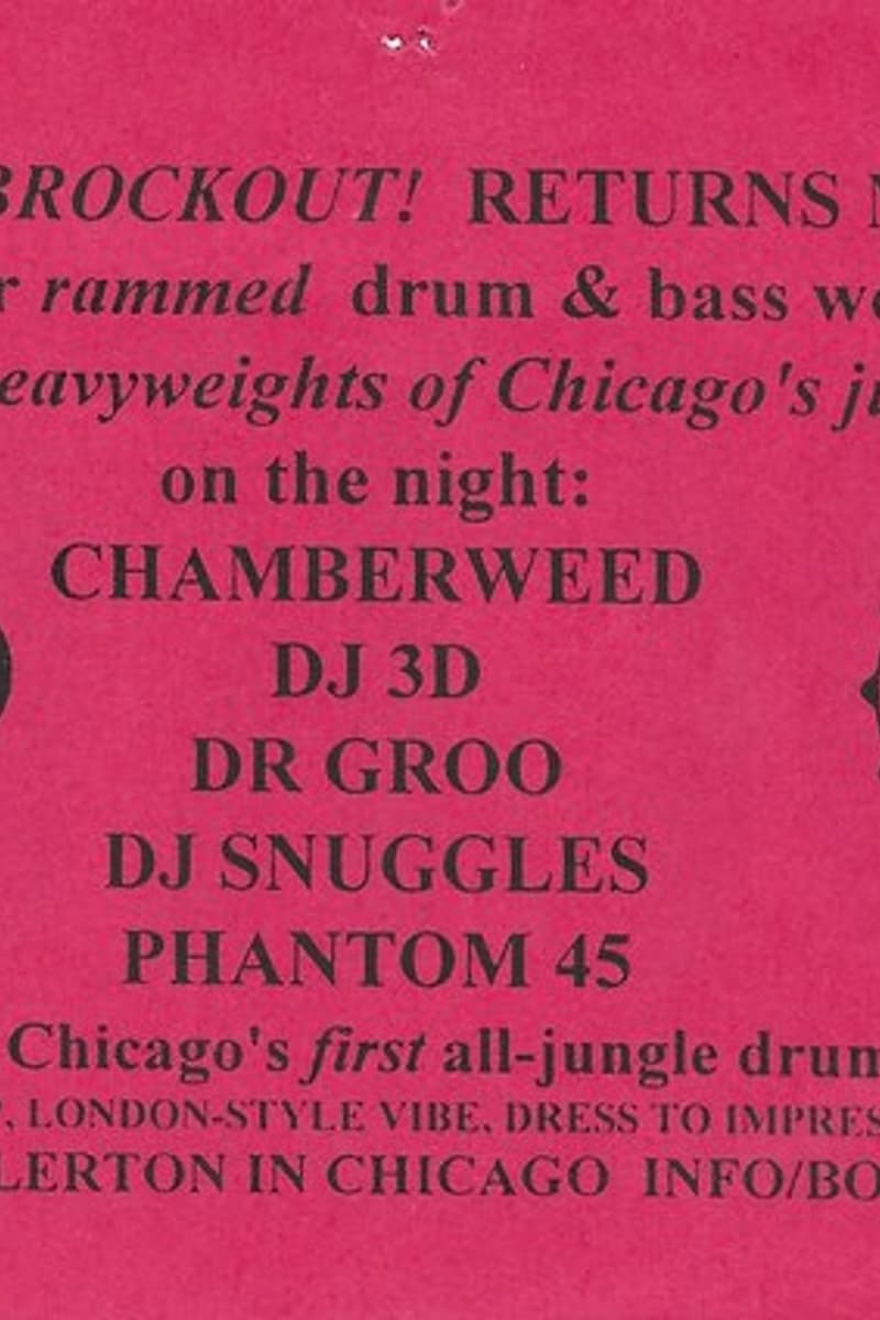 Phantom 45, Chamberweed, DJ 3D, DJ Snuggles, Dr Groo - at Liar's Club - Chicago, IL - Mar 20, 1997