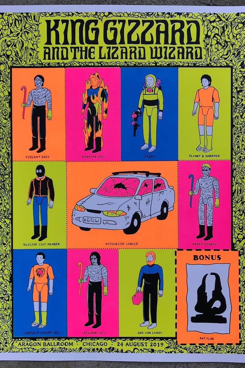 King Gizzard and the Lizard Wizard - at Aragon Ballroom - Chicago, IL - Aug 24, 2019