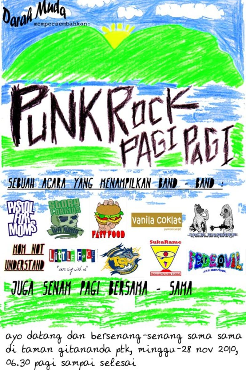 Story Corkins, Pistol For Moms, Little Face, Sukarame, Tess - at Taman Gitananda - Pontianak - Nov 28, 2010