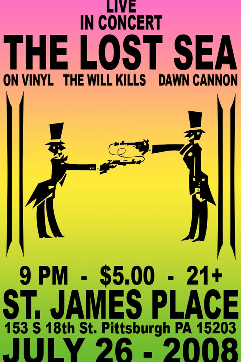 Dawn Cannon, On Vinyl, The Lost Sea, The Will Kills - at St. James Place - Pittsburgh, PA - Jul 26, 2008
