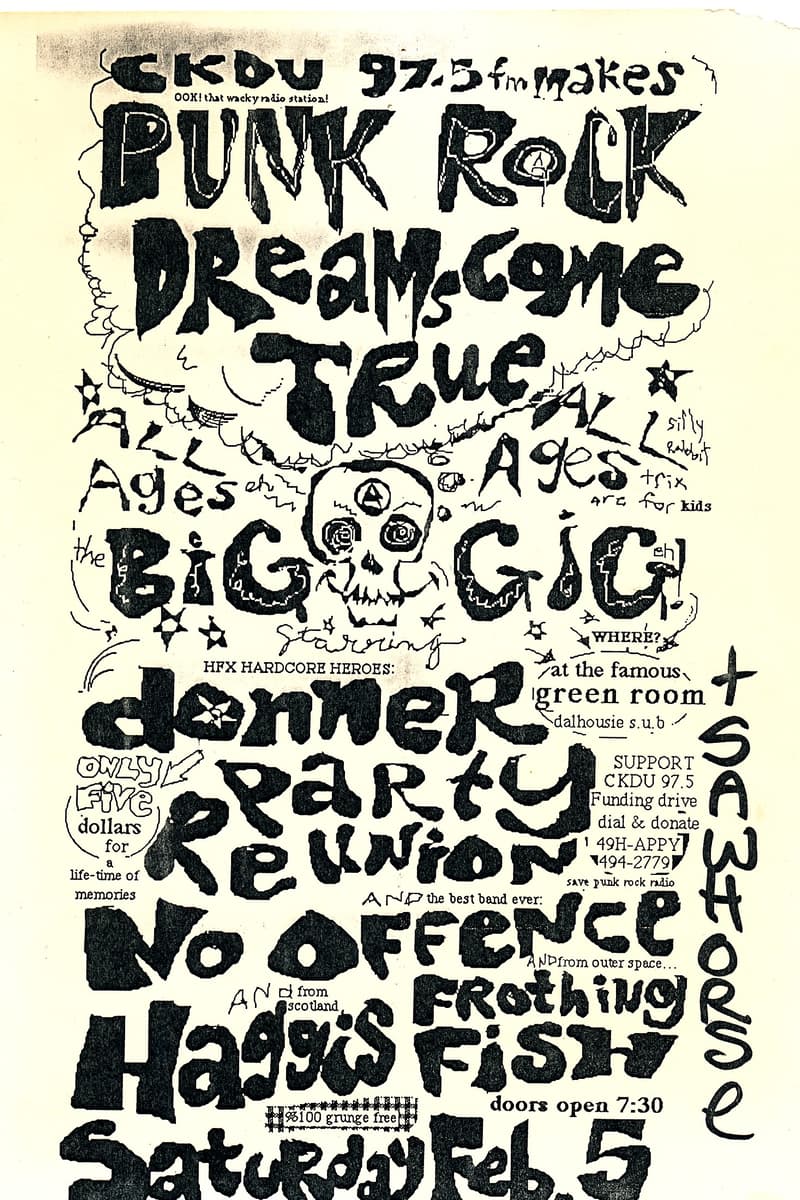 Reunion, No Offence, Seashore, Donner Party, Haggis - at The Green Room, Dalhousie S.U.B. - Halifax