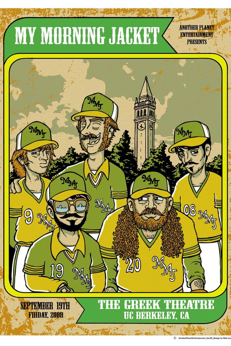 My Morning Jacket - at The Greek Theatre - Berkeley, CA - Sep 19, 2008