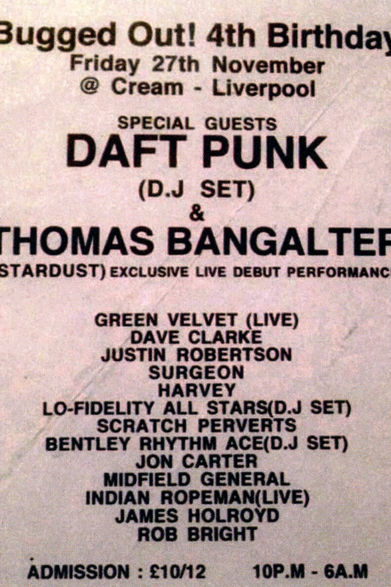 Jon Carter, Dave Clarke, Scratch Perverts, Rob Bright, Surgeon - at Cream - Liverpool - Nov 27, 1998