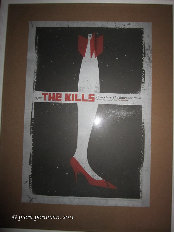 The Entrance Band, Cold Cave, The Kills - at The Fillmore - San Francisco, CA - May 11, 2011