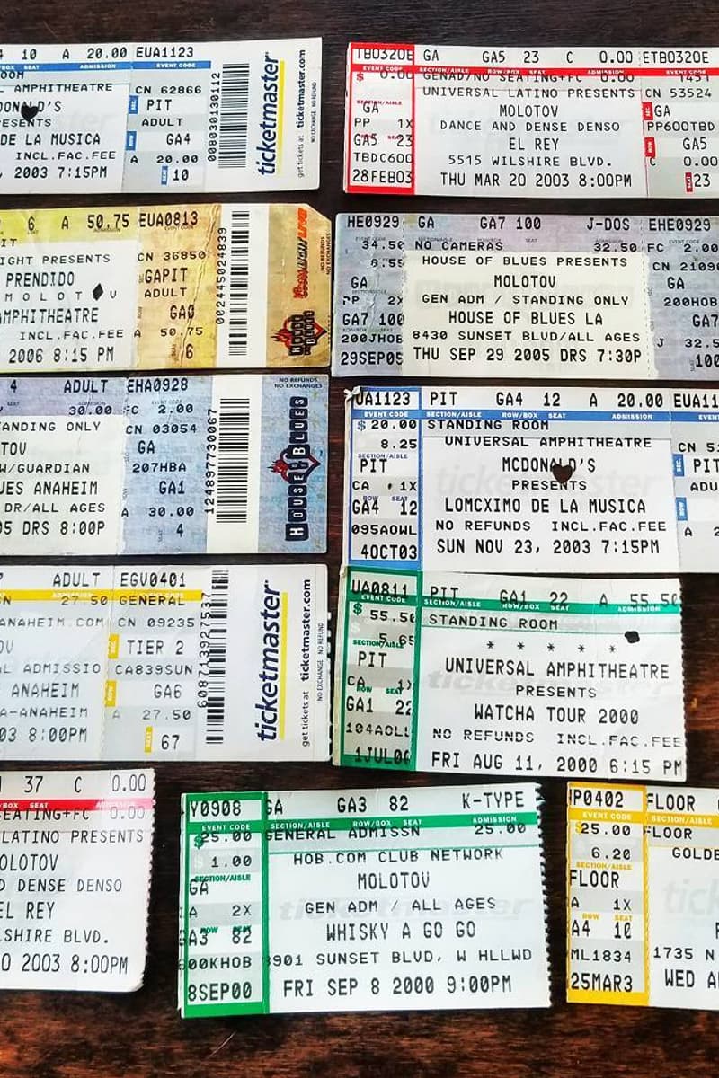 Molotov, Dance and Dense Denso - at Multiple venues across multiple tickets - Los Angeles / Anaheim / Hollywood, CA