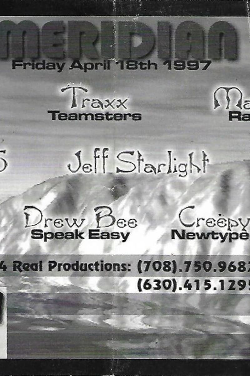 Phantom 45, Drew Bee, Mark Almaria, TRAXX, Jeff Starlight - at Meridian - Apr 18, 1997