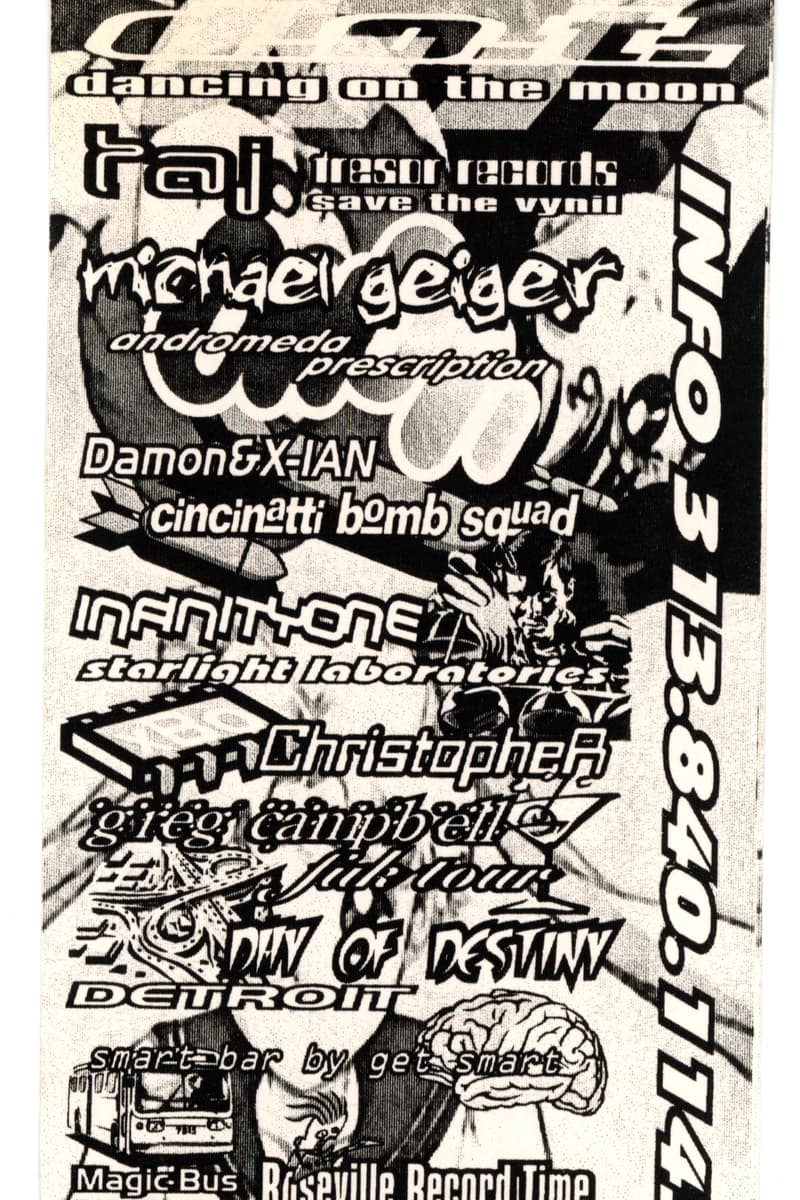 Damon & X-IAN, DIV of Destiny, Michael Geiger, Infinity One, Christopher R - at Dancing on the Moon - Detroit, MI